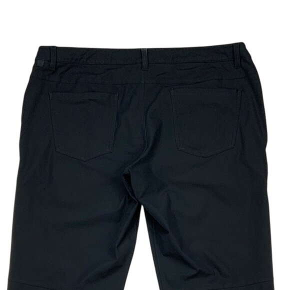 Lululemon Mens ABC Pant Classic 38 Straight Leg Logo Pockets Zip Fly M5426S - Picture 10 of 14